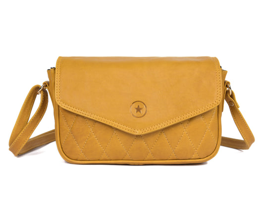 Ardentia Quilted Leather - Mustard