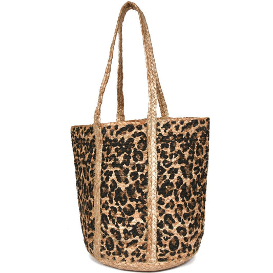 Western Style Jute Totes Bags for Women