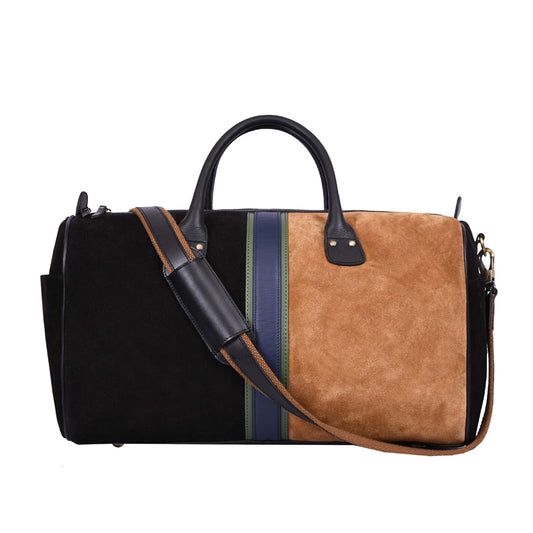 Forge Leather Suede Duffle Bag