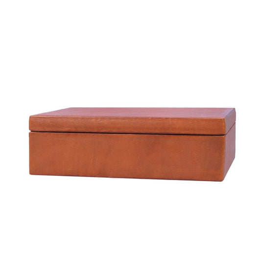 Rosemond Leather Cuff-link Box