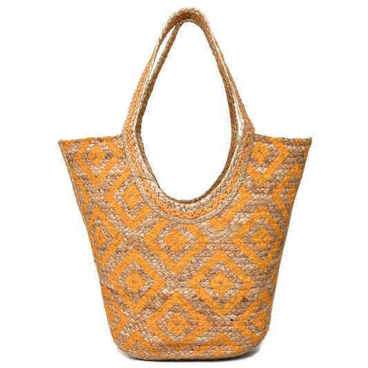 Eco Luxe Tote Organic Jute Tote Bag