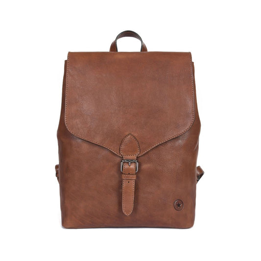 Venture Leather Backpack - Brown