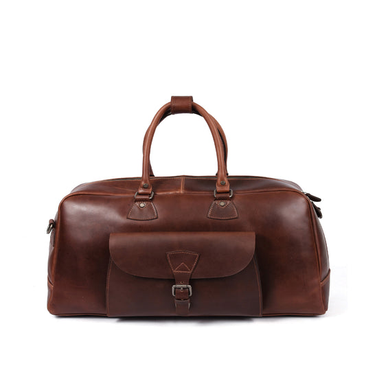 Velour Leather Duffle Bag ( TB-134  )