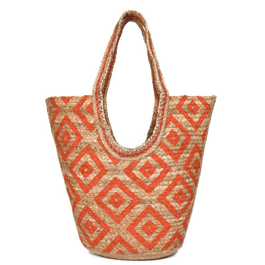 Eco Luxe Tote Organic Jute Tote Bag