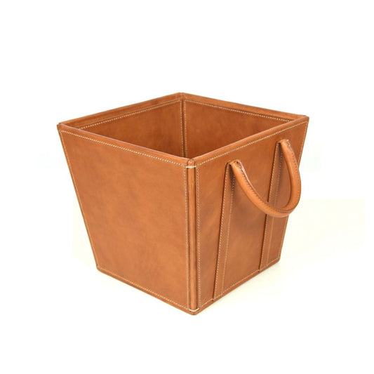 Damocle Leather Bin