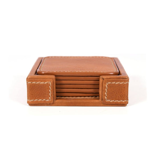 Musa Leather Coaster