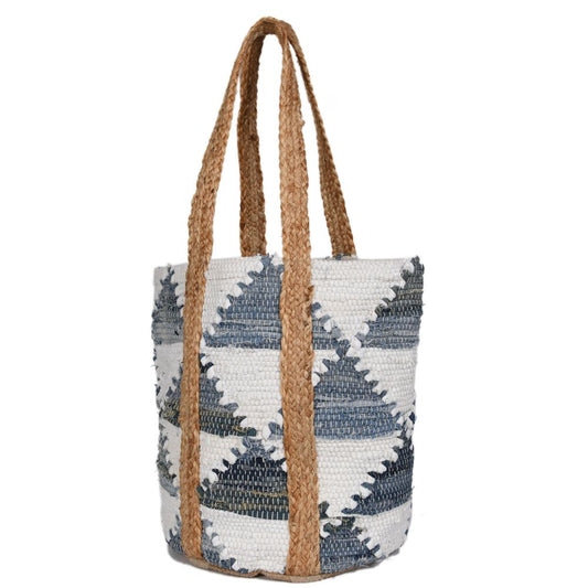 Wild Weave Jute Tote Bag