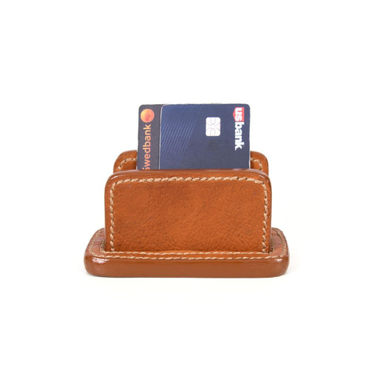 Giunone Leather Desk Card Holder