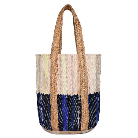 Wild Weave Jute Tote Bag