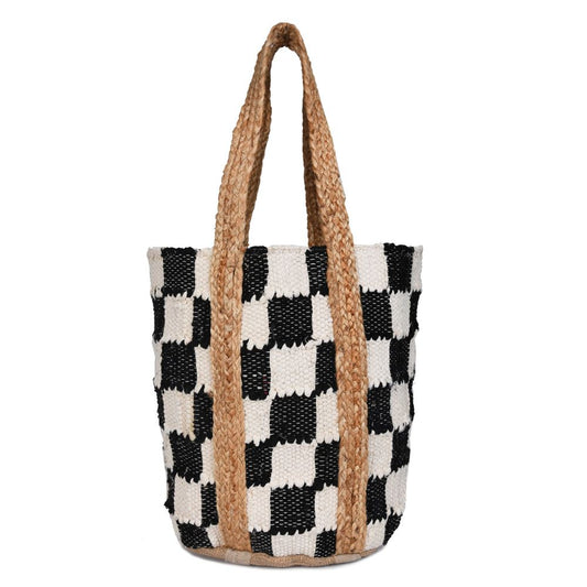 Wild Weave Jute Tote Bag Large