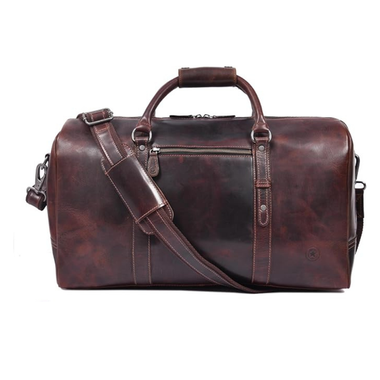 Lether Travel Duffle Bag ( TB-60-AU)
