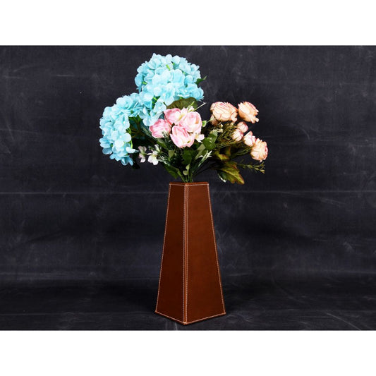 San Francisco Leather Flower Vase