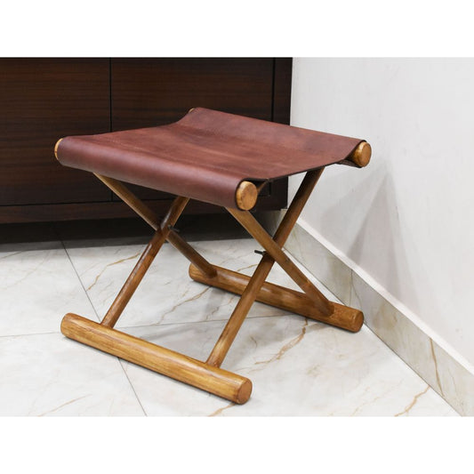 Otto Teak Wood Stool