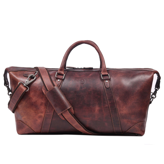 Apex Leather Duffle Bag