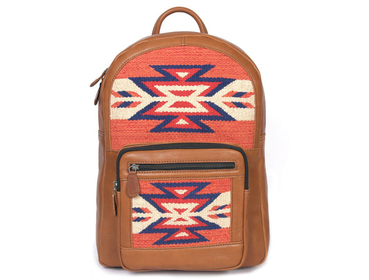 Montreal Kilim Leather Backpack