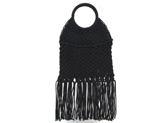 Hippie Style Crochet Fringe Bag | LB-742