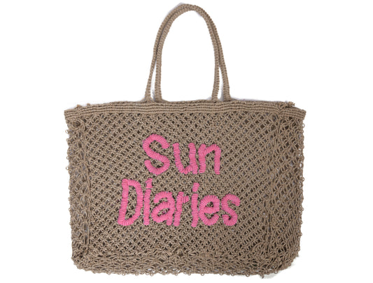 Woven Jute Tote Bag | LB-757