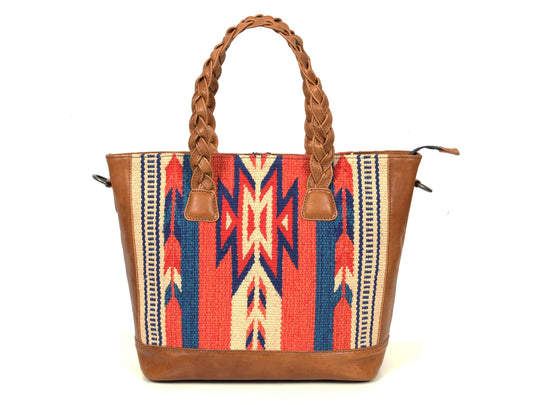 Montana Kim Leather & Kilim Tote