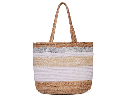 Organic Jute Tote Bag  | LB-665