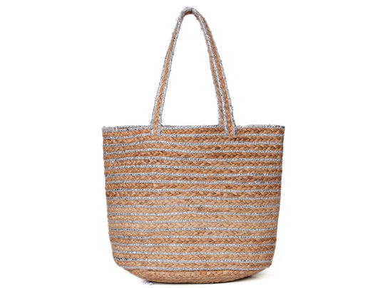 Organic Jute Tote Bag  | LB-695