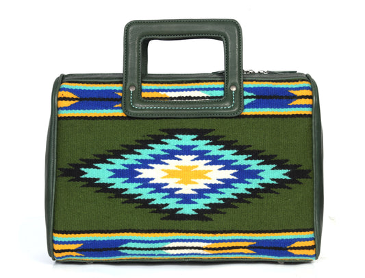 Leather Kilim Hand Bag | LB-736