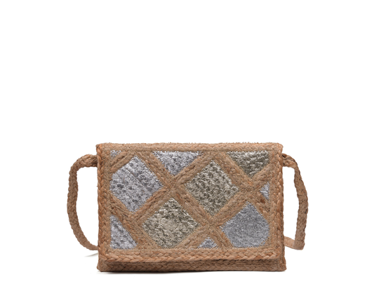 Organic Jute Crossbody ( LB-787 )